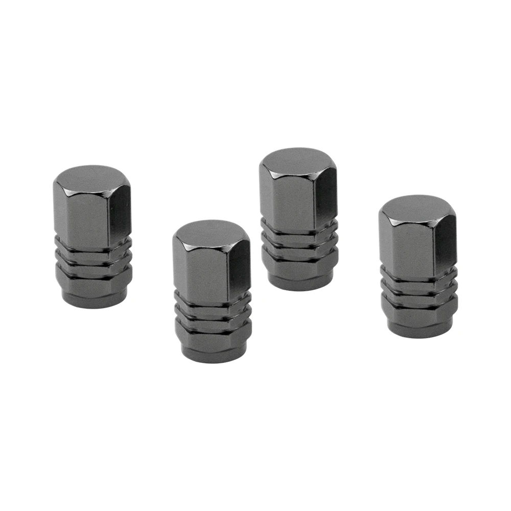 4 Pieces Universal Tire Valve Caps for Auto Wheel Auto Styling Car Motorcycle Bicycle Tyre Rims Air Stem Decoration Accessories