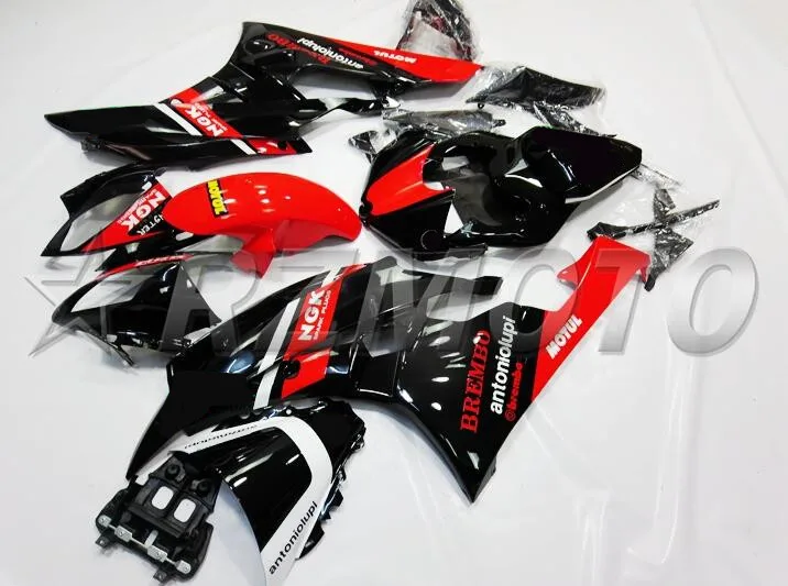 4 подарки Новые ABS полные комплекты обтекателей подходят для YAMAHA YZF-R6 2006 2007 Обтекатели набор YZF R6 06 07 литье под давлением красный черный цвет