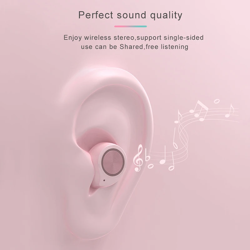 TW60 Bluetooth 5,0 наушники 3D стерео 1 пара беспроводные TWS наушники с двойным микрофоном