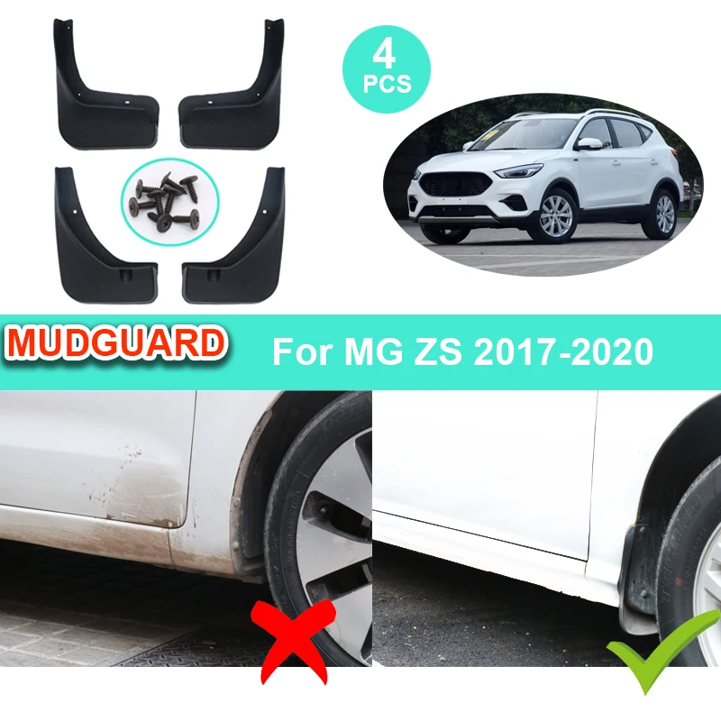

Брызговик для MG ZS седан 2017 2018 2019 2020 2021 Автомобильные Брызговики Fender Брызговики автомобиль аксессуар для телефона