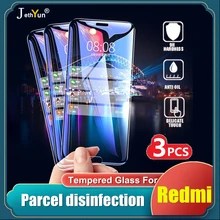 3PCS Tempered Glass For Xiaomi Redmi Note 7 8 9 pro 8T 9S 7s Protective Film for Redmi 8 8A 7 7A Screen Protector Note9 Note8