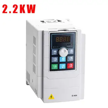 

2.2KW 220V VFD Single Phase input 220v and 3 Phase Output 220V Frequency Converter/Adjustable Speed Drive/Frequency Inverter