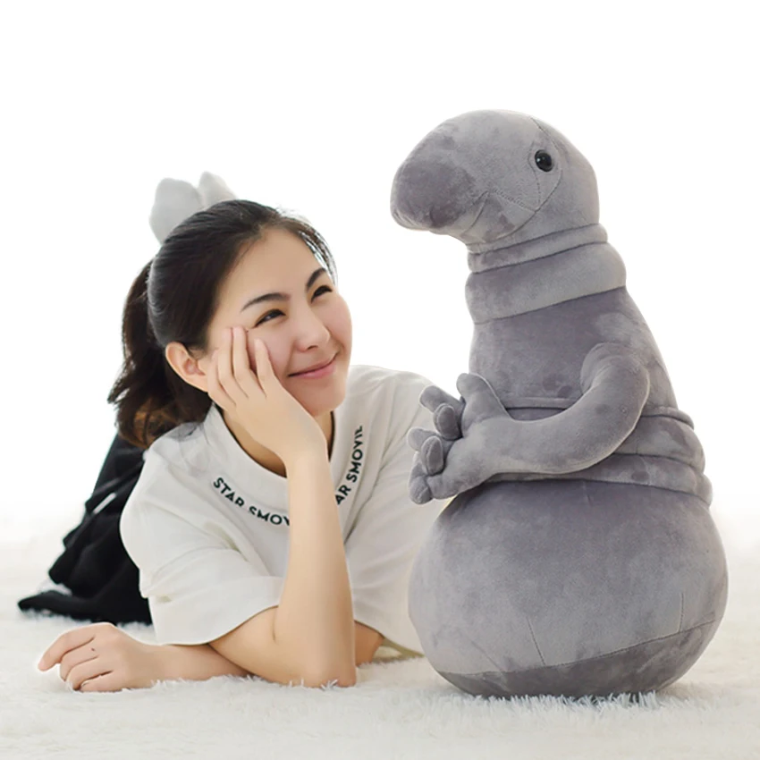 1pc-20cm-Waiting-statue-Meme-Tubby-Gray-Blob-Plush-Toy-Soft-Stuffed-monster-Doll-Homunculus-Loxodontus