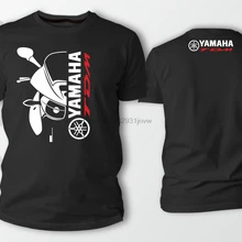 Двусторонняя Yamaha Tdm 900 Авто черная футболка мужская Летняя мужская футболка с круглым вырезом модные дешевые футболки на заказ