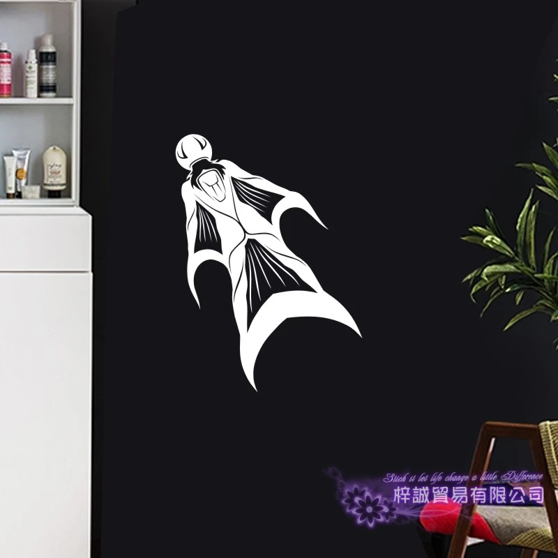DCTAL Skydive Sticker Wingsuit Flying Car Decal Extreme Sports Posters Vinyl Wall Decals Parede Decor Mural Air Flight Sticker