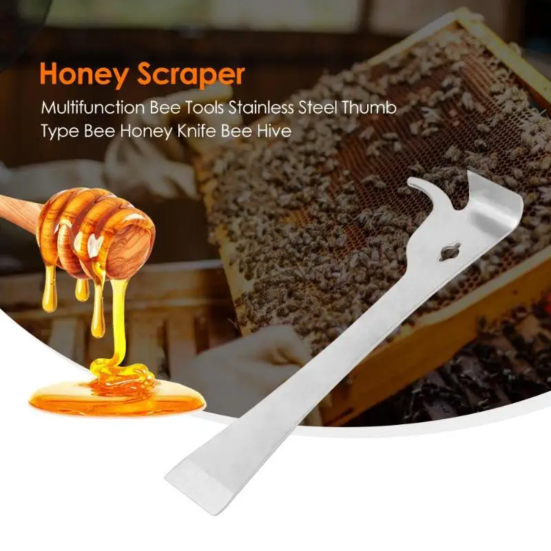 Многофункциональный сотовой скребок из нержавеющей стали для пчеловодства инструменты оборудования