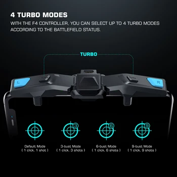 GameSir F4 Falcon pubg mobile gaming controller call of duty gamepad joystick for iPhone Android