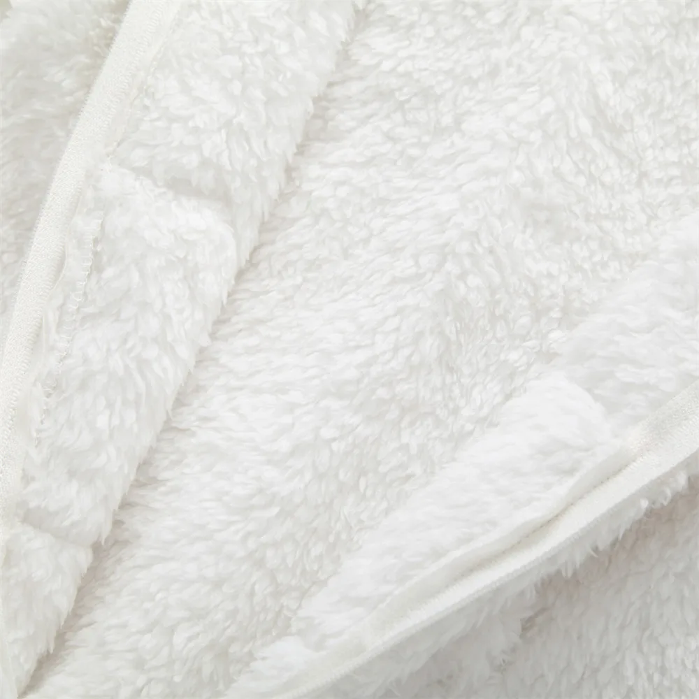 New Autumn Winter Baby Sleeping Bag For Boy Girl Soft Warm Newborn Swaddle Wrap Blanket Cute White Infant Photography Prop 0-12M (11)