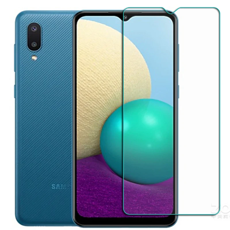 

Закаленное стекло для Samsung Galaxy A02 6,5 "SM-A022F A022M A022 защитная пленка Высокое качество Защитная пленка для экрана крышка телефона