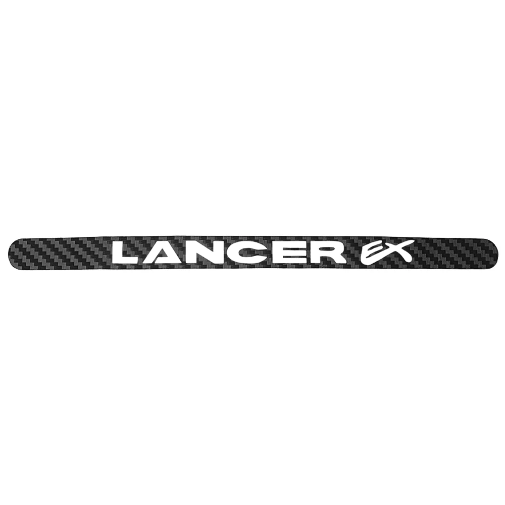Carbon Fiber Brake Sticker For Lancer Ex 9 10 High Positioned Rear Brake Lights stickers For Mitsubishi lancer Car Accessories