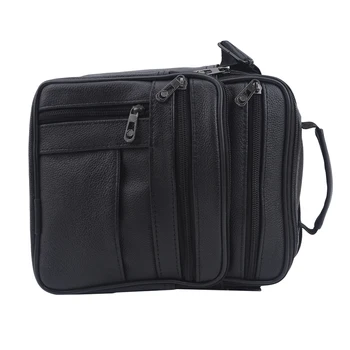 Quality Leather Male Casual Design Shoulder Messenger Bag Fashion Cross-body Bag Tote Mochila Satchel 5