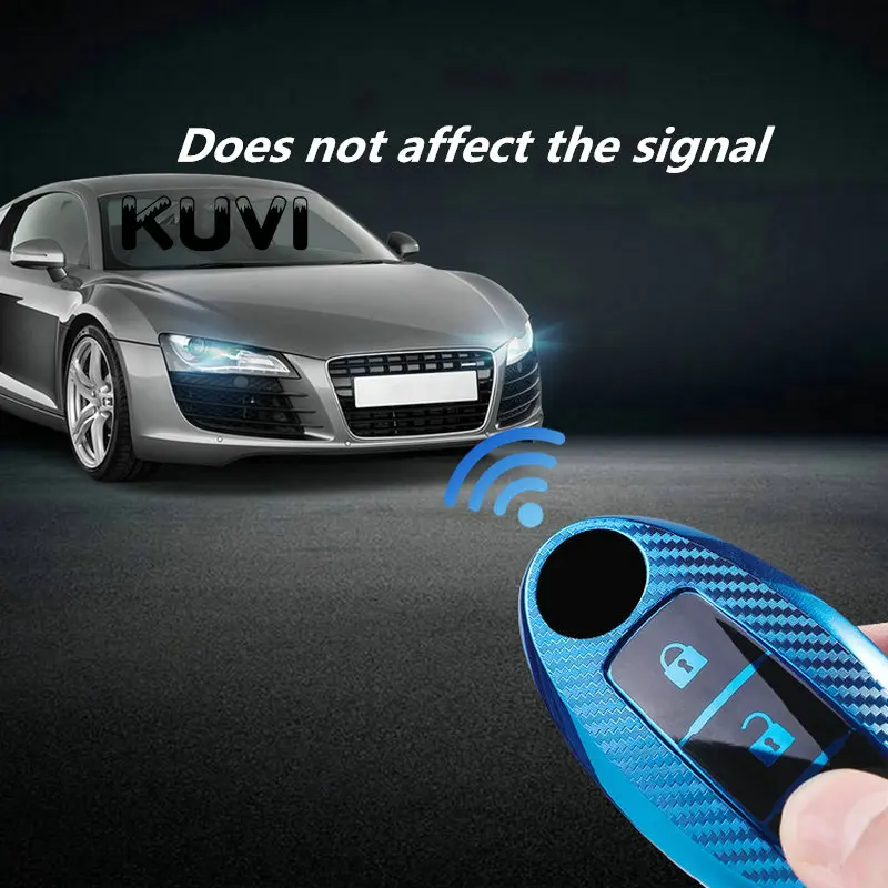 Carbon TPU Car Remote Key Case Cover Shell for Nissan Qashqai X-Trail T32 T31 Juke J10 J11 Kicks Tiida Pathfinder Note for Infiniti key case key case cover car key shell remote control case cover