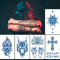 80 Designs Waterproof Lasting 15 Days Arm Tattoo Stickers Flash Fake Body Tattoos for Women/Man