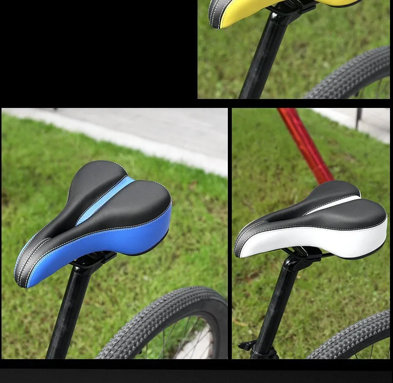 INBIKE Comforteble Велосипедное Сиденье мягкое велосипедное седло для горного велосипеда дорожный велосипед седло кожа переднее сиденье Chusion велосипедные части