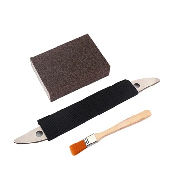 

Guitar Nut File Stainless Steel Safety Tools for String Slots Electric Guitar Stringed Instruments Parts Accessories