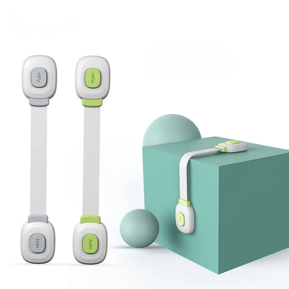 Slot Locks Straps Multipurpose Double Buckle Baby Safety Locks Refrigerator Door Locks Child Protection Equipment Cabinet Locks