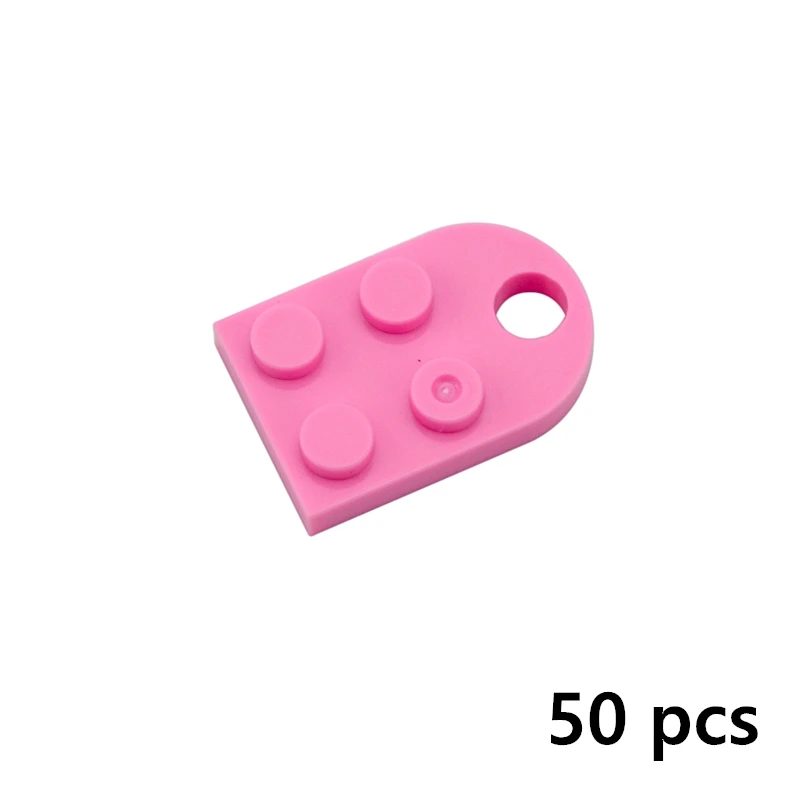 DIY Building Blocks 3176 Modified 2 x 2 Assemble Particles With Hole MOC Parts Heart Model Bricks Educational Creative Toy coogam puzzle Blocks