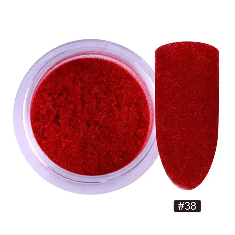 Red 1 г/кор. Блестящий Порошок для ногтей Мерцающий, зеркальный розовый фиолетовый пигмент для ногтей 5 цветов Блестящий пылезащитный хромированный лак для ногтей - Цвет: Red