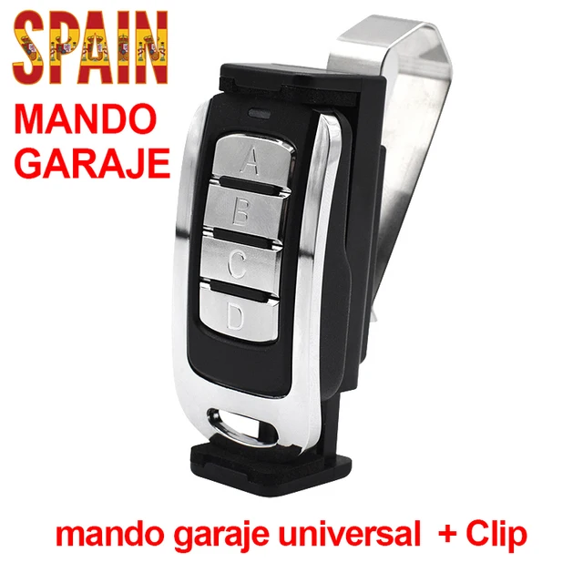 XIHADA Mando a distancia universal para puerta de garaje, control remoto  para su casa, con frecuencias múltiples, de 280 MHZ a 868 MHZ