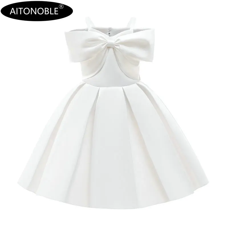 Aitonoble Summer New Costume Gilrs Dress Girl's Dress Princess KidsSkirt Cosplay For Girls With a Gift Bag