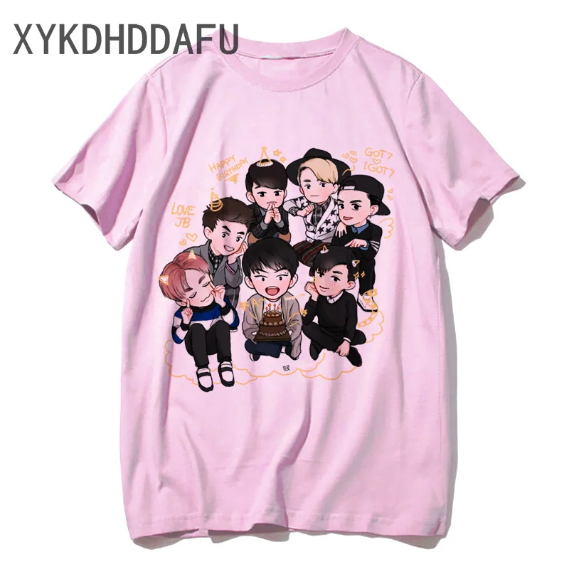 Got7 T Kawaii T-shirts Ulzzang