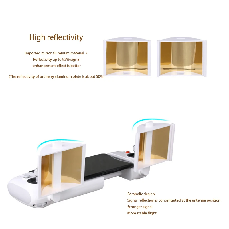 Передатчик антенна усилитель диапазона сигнала для Xiaomi для Fimi X8 SE RC Квадрокоптер запчасти Антенна усилитель диапазона сигнала дропшиппинг