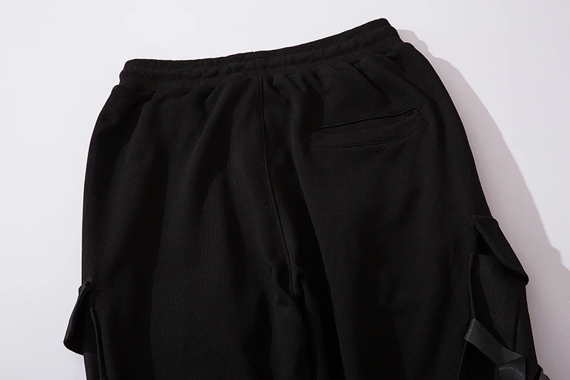 Джоггеры спортивные штаны для мужчин Уличная одежда Pantalones Hombre толстые спортивные штаны с завязками для мужчин s Свободные повседневные брюки размера плюс