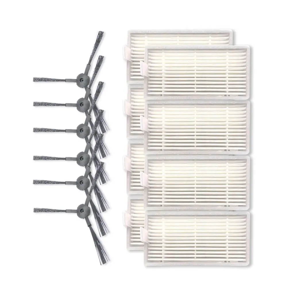 For ILife v5 side Brushes Unid + MOP Unid + HEPA Unid filter for iLife v55 robot Accessories