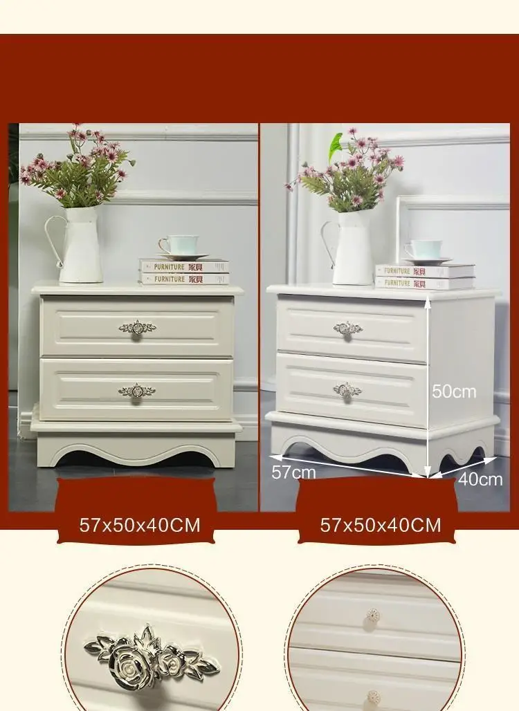 Mesillas Noche Para El Side Mesa Armarios Европейский деревянный шкаф Quarto Mueble De Dormitorio мебель для спальни прикроватный столик