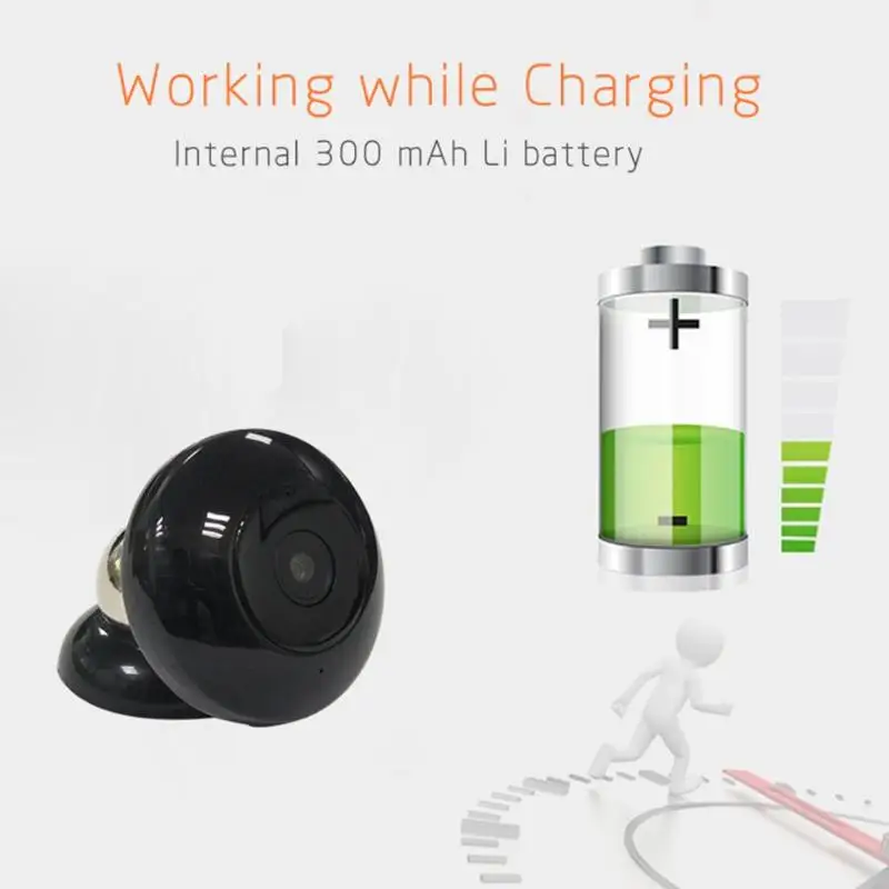 C2-DV Mini 1080p HD WiFi P2P IP камера носимый велосипед Корпус DV камера черный