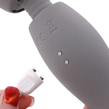 5 Kinds Of Frequency 5 Kind Of Power Control Powerful Vibrator Double Motor AV Wand Vaginal Pussy Masturbation Sex Toy For Women 6