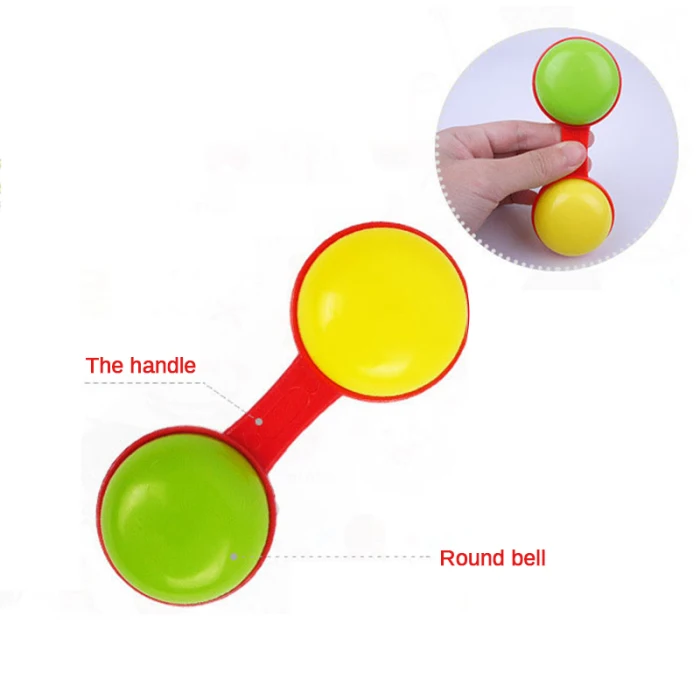 6 шт набор погремушки для новорожденного ребенка встряхивания колокольчик BPA-Free захват музыкальные игрушки для младенцев раннее образование AN88