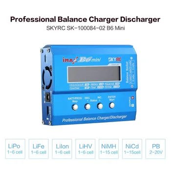 

SKYRC iMAX B6 Mini RC Balance Charger Discharger 60W for LiPo Li-ion LiFe Nimh Nicd Battery RC Helicopter Car Drone Airplane