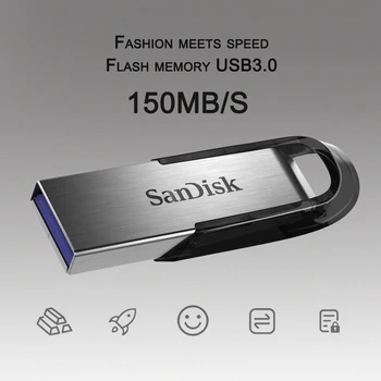 

SanDisk USB 3.0 Flash drive CZ73 Ultra Flair 16gb Pendrive 32gb 64gb 128gb 256gb High Speed High Quality