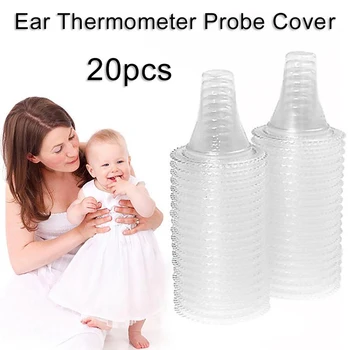 

20PCS/Set Themometer Probe Protective Cover Ear Themometer Replacement Cover Temperature Measurement Accessories