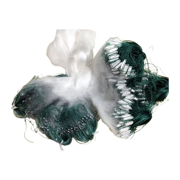 

Fishing Net Monofilament gill fish net with float 3 layers 35m