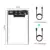 ORICO 2.5" Transparent HDD/SSD Case Type C SATA to USB3.1 Gen2 10Gbps External Hard Drive Enclosure Support UASP Protocol