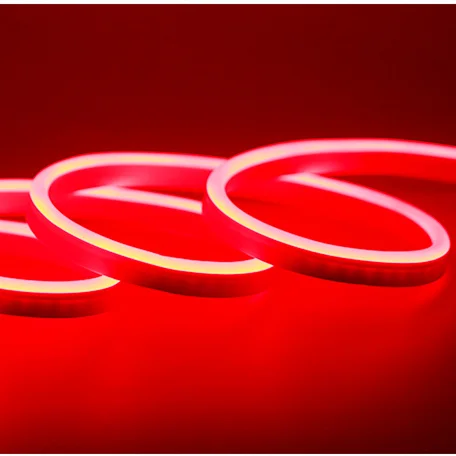 Красный 12 В неоновая Светодиодная лента Гибкая Водонепроницаемая ip68 2835 smd 120led Белая теплая белая желтая Красная Зеленая синяя RGB Синяя - Испускаемый цвет: Красный