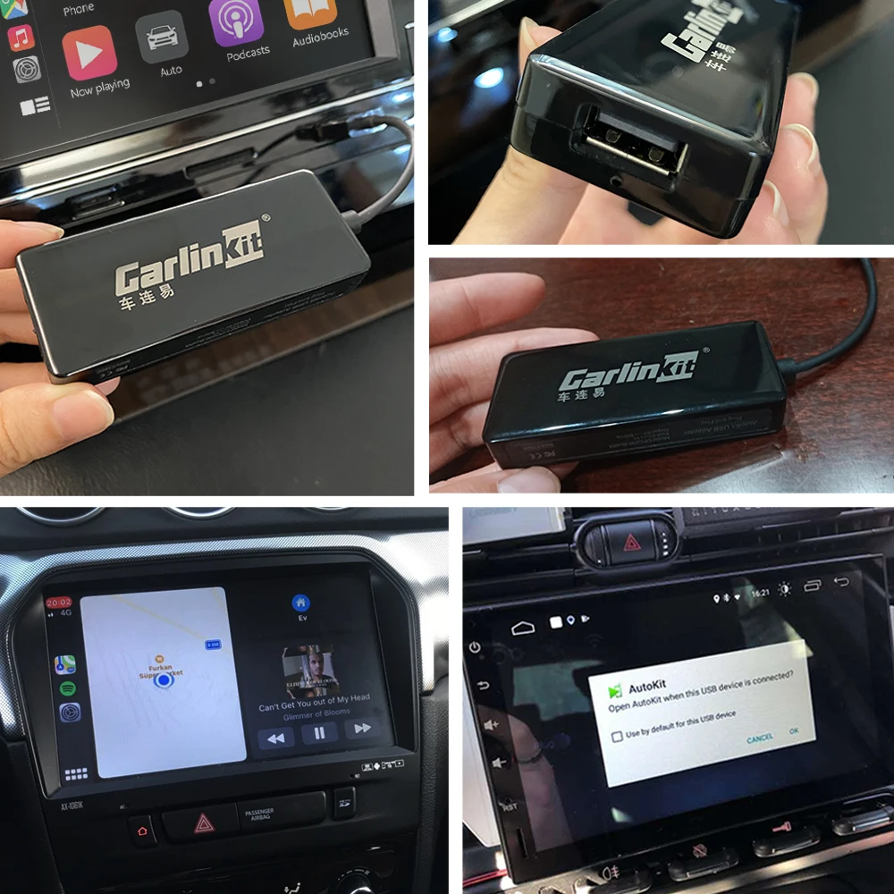 Carlinkit Wried CarPlay смарт ключ для Android Авто Carplay системы экран Apple Mirrorlink IOS14|ТВ-приемник