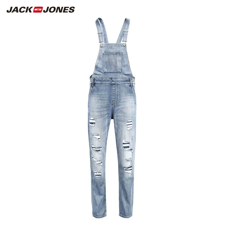JackJones зимняя мужская мода тренд стрейч джинсы комбинезоны джинсовые штаны мужская одежда 218432516