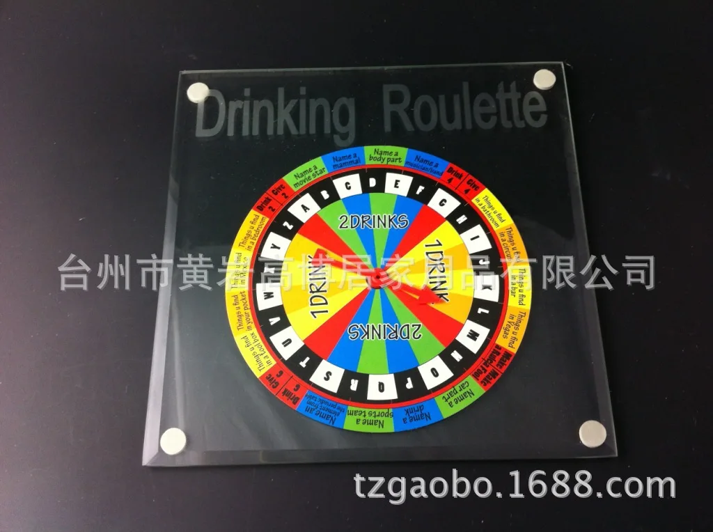 

Mini Turntable Bar Add to the Fun Small Board Game Cup Game Wine Turntable Tabletop Game Wine Table Game