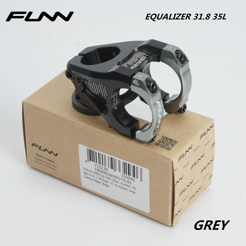 FUNN EQUALIZER STEM (42mm/±10°)新品 Funn Equalizer Bike Stem with 10mm Drop or Rise - Length