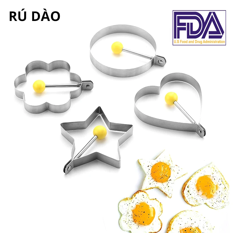 厂家不锈钢爱心圆形煎蛋器蛋糕DIY模具巧克力模具煎蛋圈烘焙工具_1