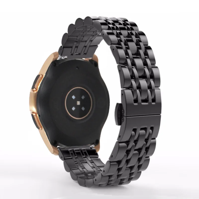 Металлический ремешок для часов Huami Amazfit Bip, умные часы для Amazfit Stratos 2 Pace GTR 47 мм GTR42MM, браслет из нержавеющей стали