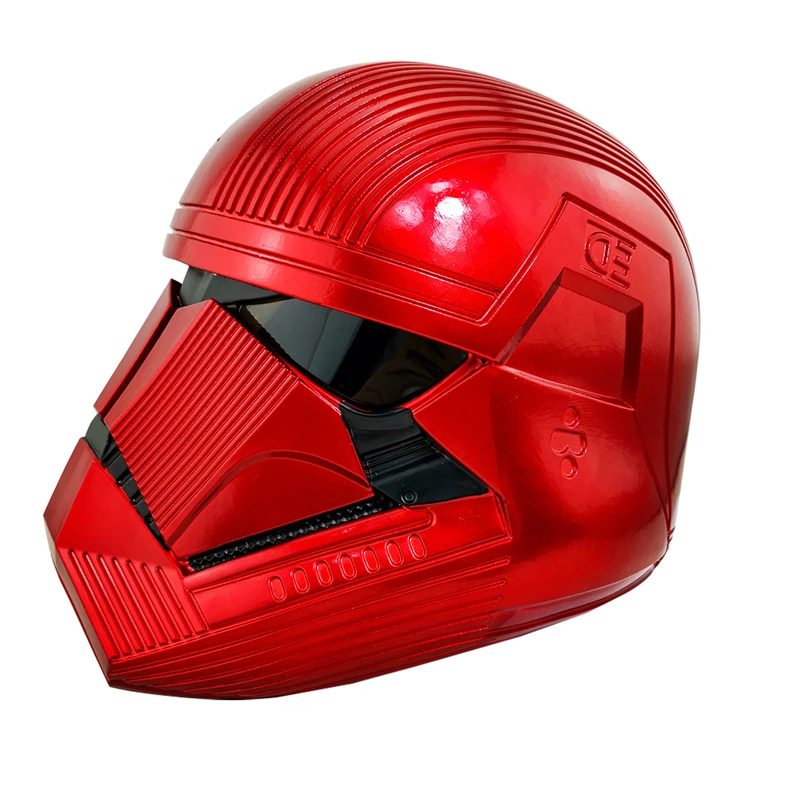 Звездные войны 9 The Rise Of Skywalker Sith Trooper шлем красный косплей Хэллоуин вечерние мужские взрослые Звездные войны ПВХ шлемы маска реквизит