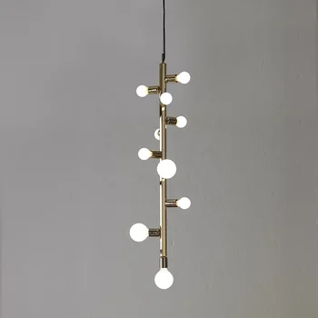 

Modern Simple Nordic Chandeliers Led Light Fixtures Luxury Pendant Lamp High-grade Iron Hanging Lamp For Living Room Modern