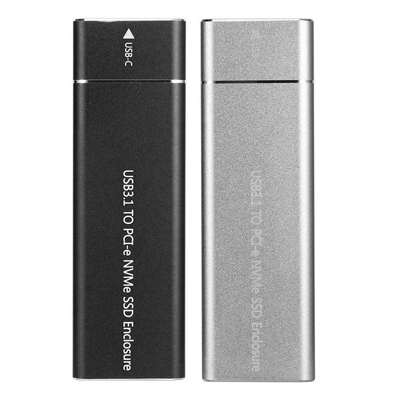  USB 3.1 zu M.2 NVME NGFF PCIe SSD Gehäuse NVME M2 M-Schlüssel zu Typ C Solid State Drive Adapter fa