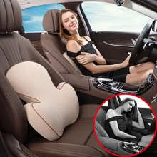 Напрямую от производителя, пены памяти, автомобильная поясная подушка, автомобиль изгиб, Автомобильная подушка на заднюю часть сиденья, поясничная подушка