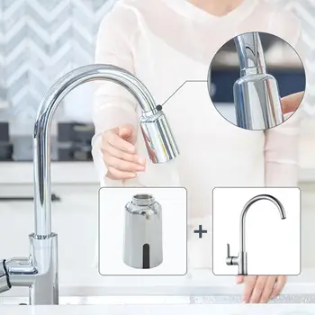 

Kitchen Water Saving Smart Sensor Faucet Mouth Automatic Double Sensor Faucet Device Sensor Faucet Water Sensor Saving Infr V4S2