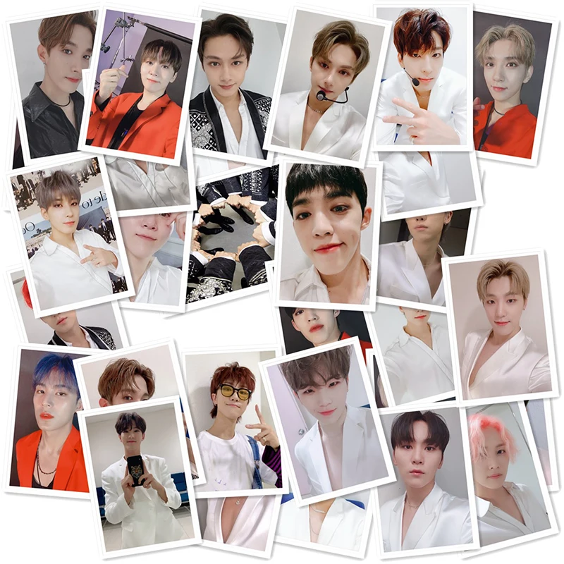 KPOP 17 Сеул концерт селфи фотография Поляроида ЛОМО карта K-POP SEVENTEEN вентиляторы подарки металлический ящик 40 шт./кор. Прямая